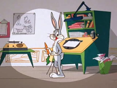 Bugs Bunny teaches us how cartoons #cartoon #bugsbunny #daffyduck