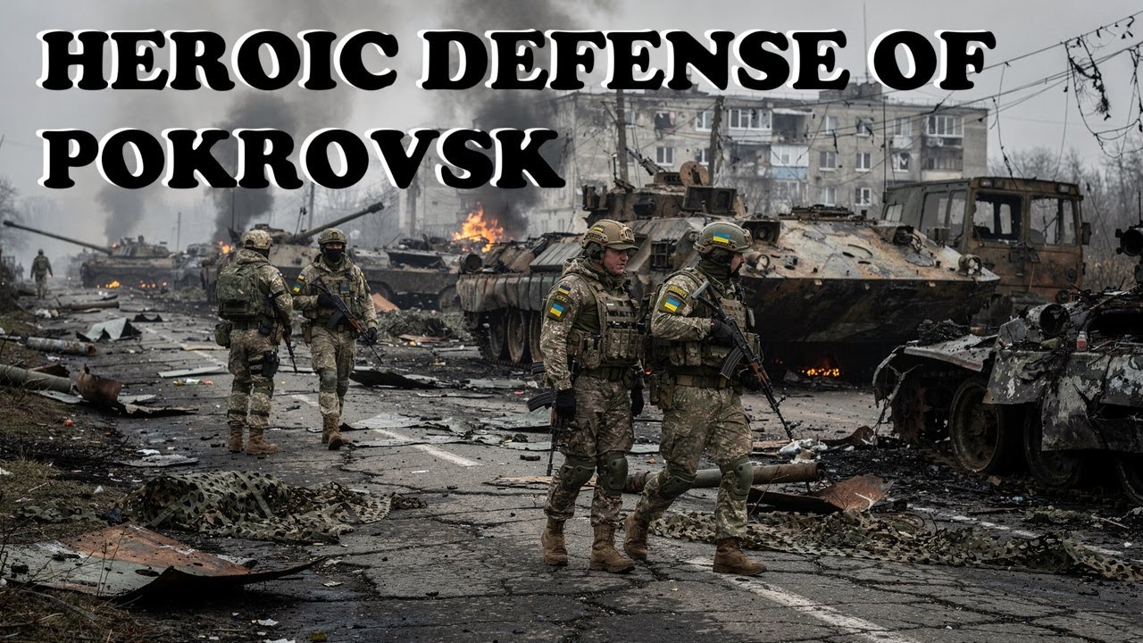 EPIC DEFENSE IN POKROVSK: UKRAINIAN FORCES CRUSH RUSSIAN MECHANIZED ASSAULT || 2025
