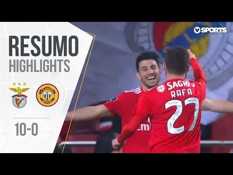 Highlights | Resumo: Benfica 10-0 Nacional (Liga 18/19 #21)