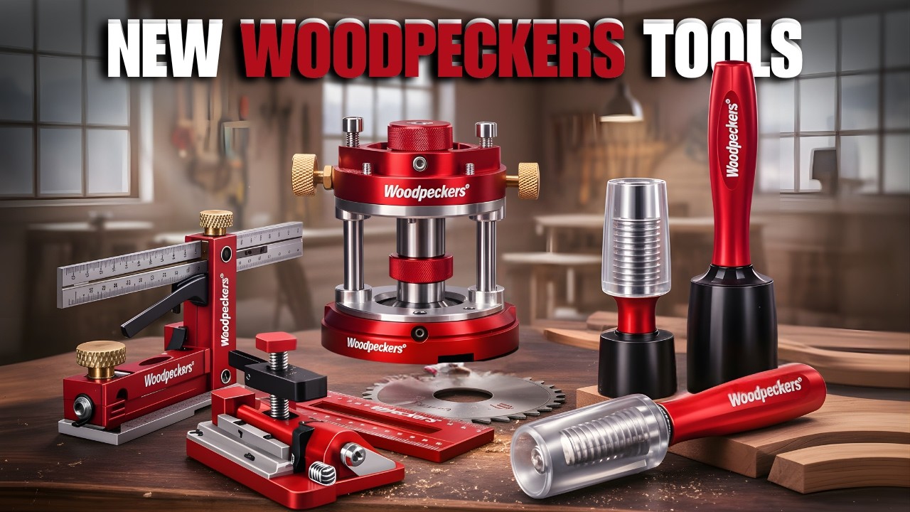 NEW Woodpeckers Tools for 2026: The Ultimate Workshop Upgrade!