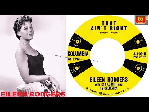 EILEEN RODGERS - That Ain't Right / Happy Love (1957)
