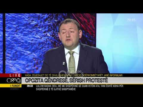 RTV Ora – Hasa: Edhe ne kemi një limit, po u tërhoqëm njerëzit do bëjnë çfarë të duan