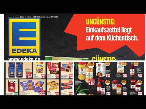 🛒 Edeka Katalog Prospekt 10. bis 15. Januar 2022 - Neuigkeiten, Angebote Deutschland