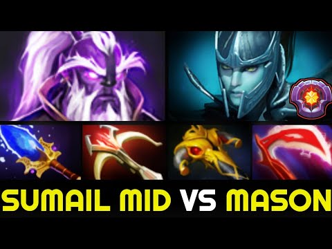 SUMAIL Mid vs MASON - Unkillable Void Spirit vs Master Tier Phantom Assassin 7.27 Dota 2