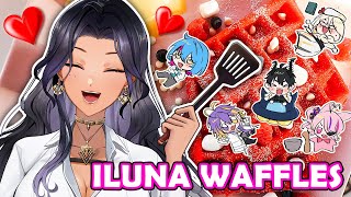 【HANDCAM】ILUNA WAFFLES!😄💖🧇🍴🤘💙🐇💗💫💜👼🤍🛸💚【NIJISANJI EN | Scarle Yonaguni】