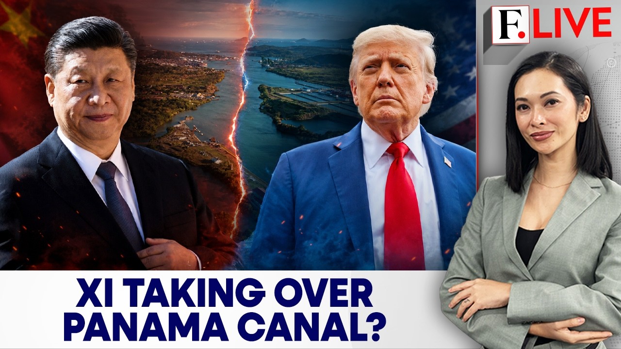 The Panama Canal Explained: Why Trump and China Are Fighting Over It | Firstpost Live