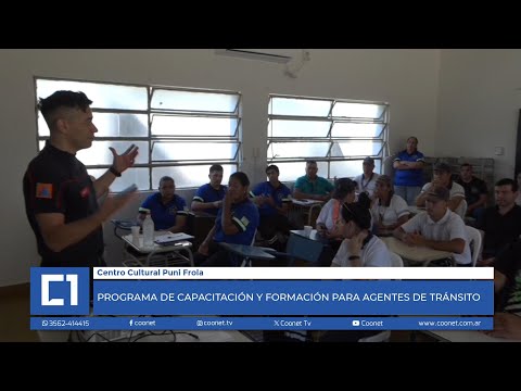 Programa de capacitación y formación para Agentes de Tránsito