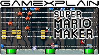 Space Invaders in Super Mario Maker