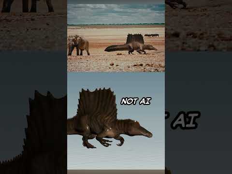 Thirsty SPINOSAURUS | Making Of #dinosaur #spinosaurus #jurassicworld #rebirth #cgi #vfx