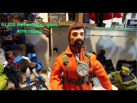 Vintage GI Joe Adventure Team repair.