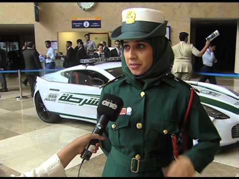 Dubai Police's super car fleet!