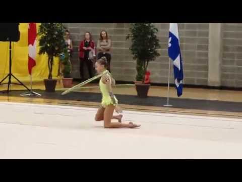 Trillium Rhythmic 2015 - Anastasia Shanko - Hoop - National Junior