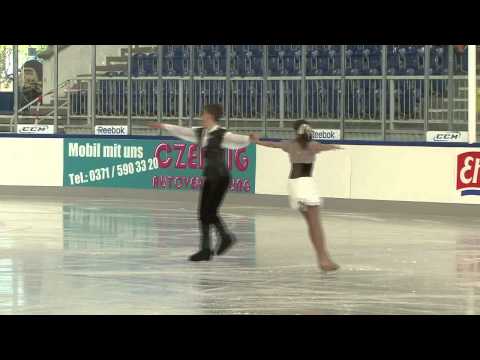 1 E. TKACHENKA / Y. GULITSKI (BLR) - JGP GER / Chemnitz Junior Ice Dance Free Dance