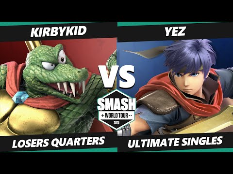 SWT NA Southeast Online Losers Quarters - Yez (Greninja, Ike) Vs. KirbyKid (K Rool) SSBU Ultimate