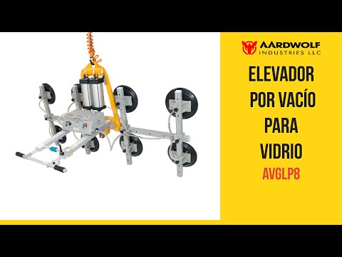 Elevador por vacío para vidrio