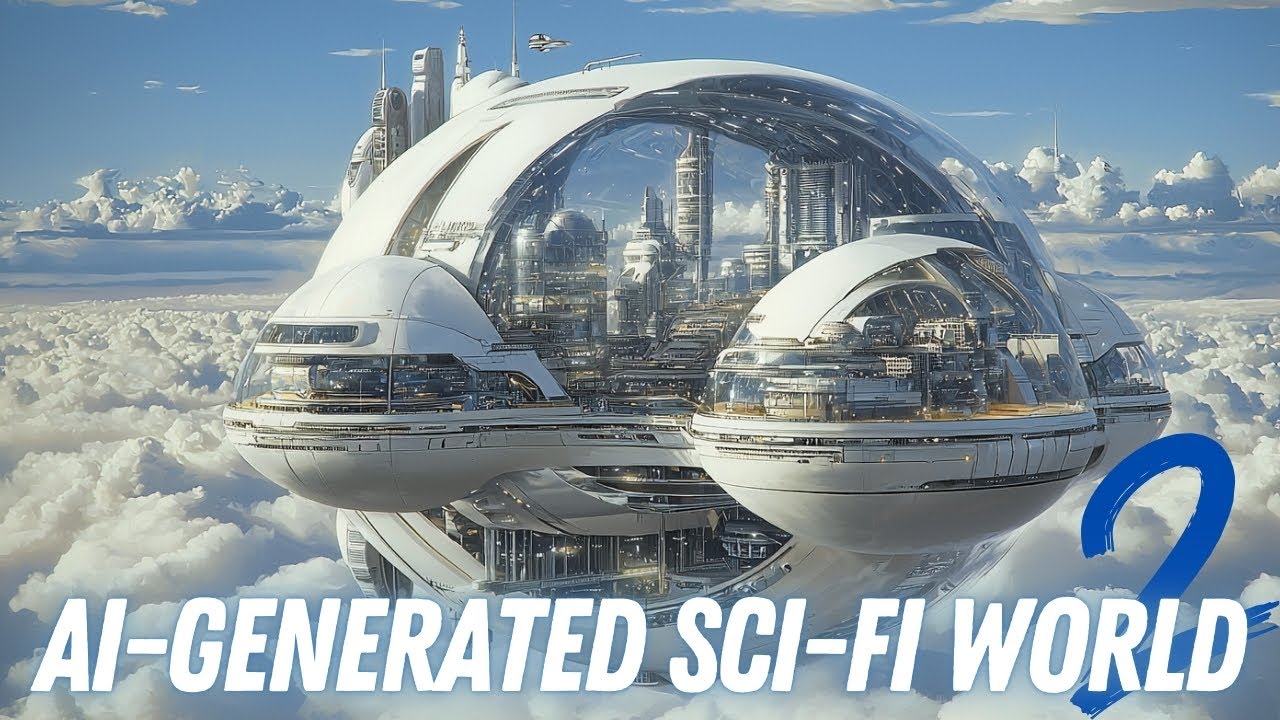 Stunning Futuristic Worlds: Syd Mead-Inspired AI Sci-Fi Art Landscapes | MidJourney & Hailuo AI