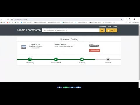 Ecommerce Site in Python Django with Source Code