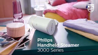 فيليبس مكواة بخار قابلة للحمل سلسلة 3000 بقدرة 1000 واط مع بخار مستمر