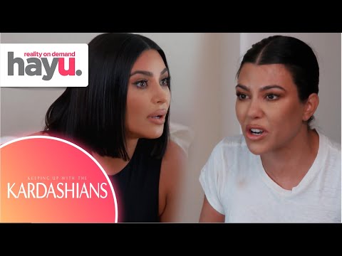 Kourtney Breaks Down After Catfight With Kim | Season 18 | Keeping Up With The Kardashians