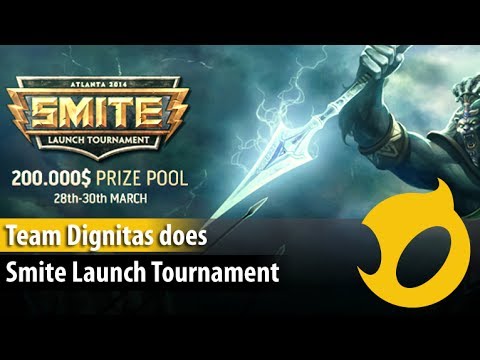 Team Dignitas does Smite Launch Tournament