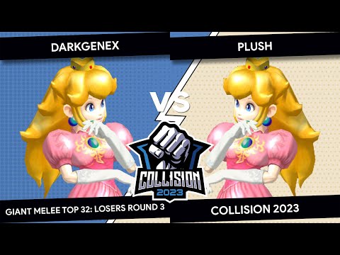 Collision 2023 Giant Melee - Plush (Peach) VS DarkGenex (Peach) - Top 24 - Losers Round 3