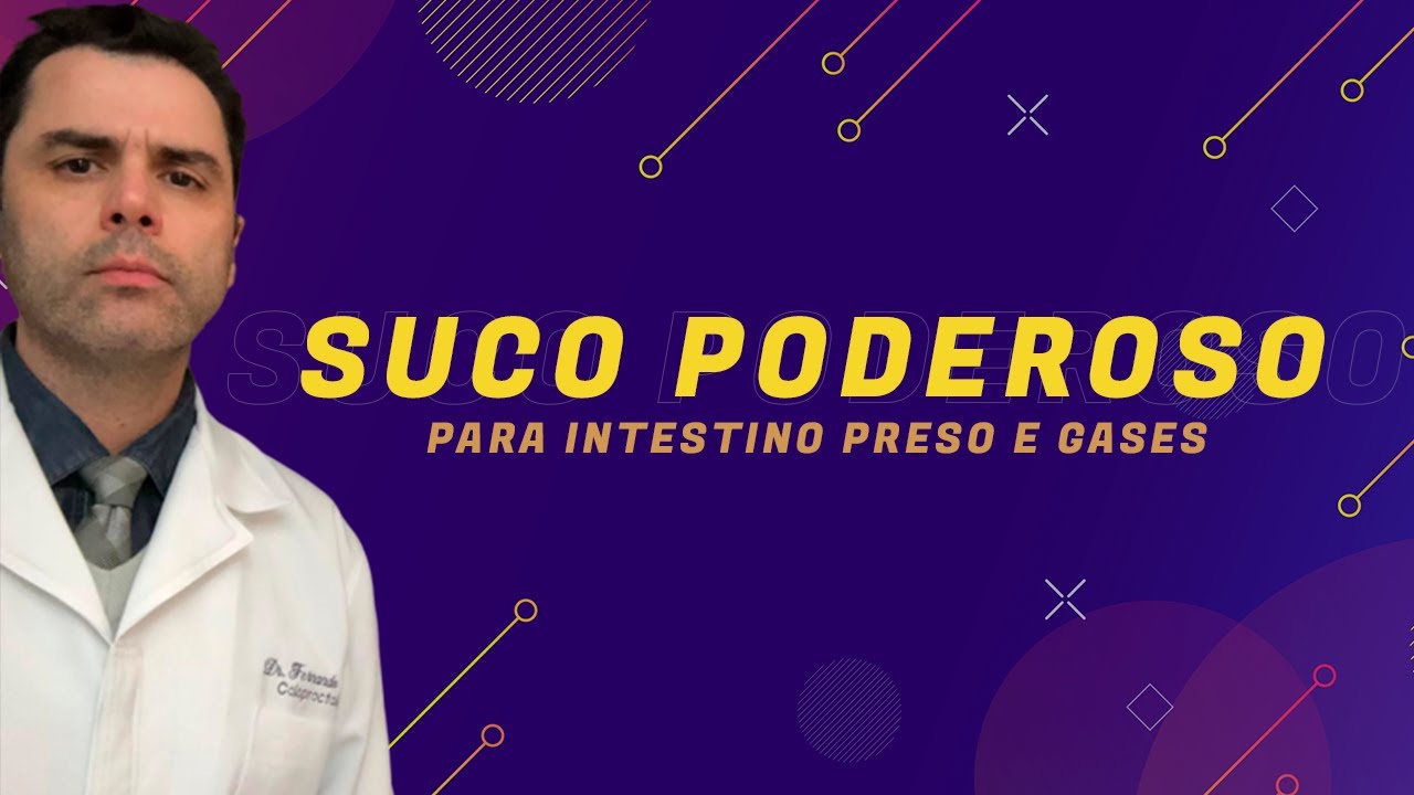 Suco Poderoso para Intestino Preso e Gases