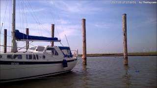 preview picture of video 'new Keychain Cam 808 #26 - Testclip - sailboat harbour - 1080P - 30 FPS'