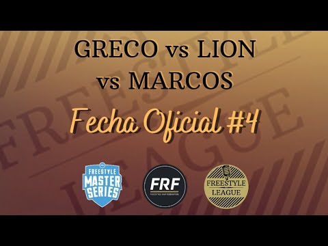 GRECO vs LION vs MARCOS - 8vos | Fecha Oficial #4 2021/22 | FREESTYLE LEAGUE