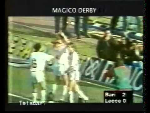 Bari-Lecce 2-0 1985-1986 Rideout,Bergossi 8 giornata
