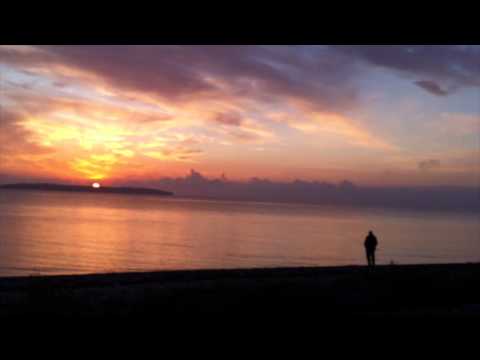 Morgen stemning på Måle strand