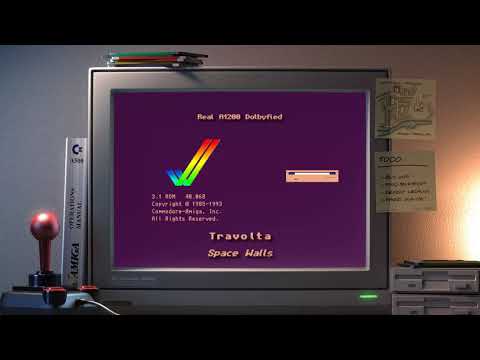 Amiga music: Travolta times four (A1200🎧Dolbyfied)