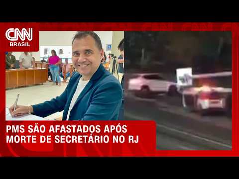 PMs são afastados após morte de secretário no Rio de Janeiro | CNN 360°