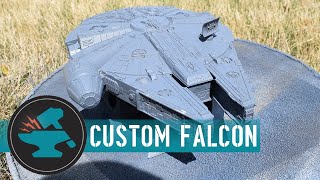 Custom Millennium Falcon! Step-By-Step Build | Day 1