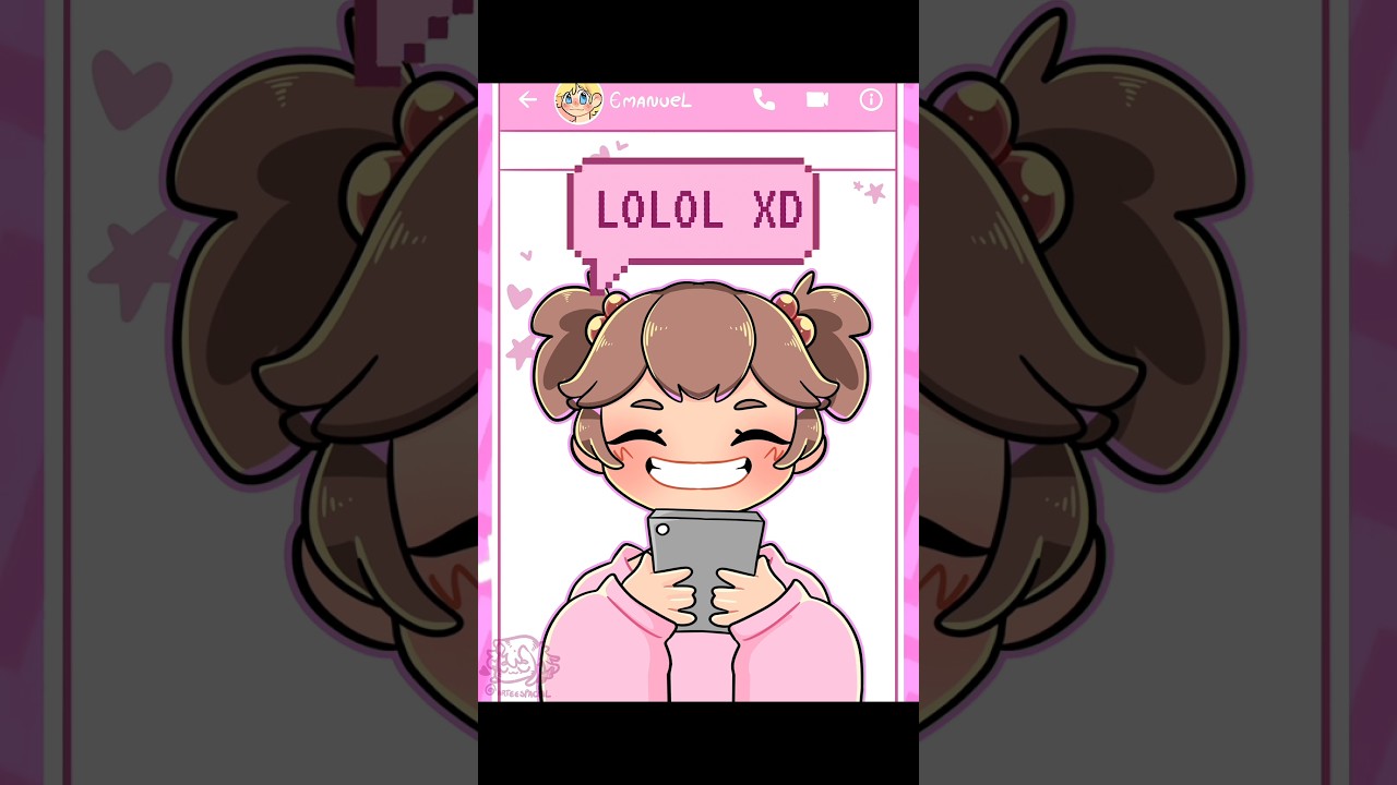 💖📱Cuidado, Nunca se sabe qué hay detrás de una pantalla 💻💖 #chibi #art #edit #robloxart #animation