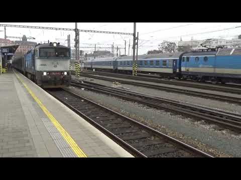 Train starts in Brno hl. n.