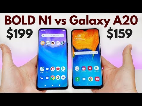 Bold N1 vs Samsung Galaxy A20 - Who Will Win?