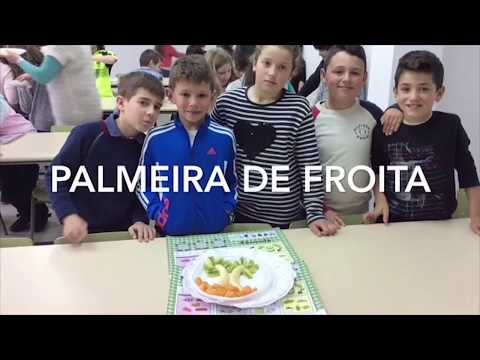 Concurso "Os Chefs Saudables" - Receita "Ourizos multifroitas" - CPR Luis Vives de Ourense