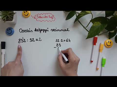 Osztás kétjegyű számmal