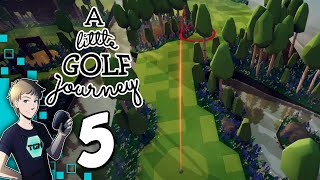 A Little Golf Journey - Part 5: World 4 - Forest Of Mist And Legends (ALL SECRETS &amp; BLUE THINGS)