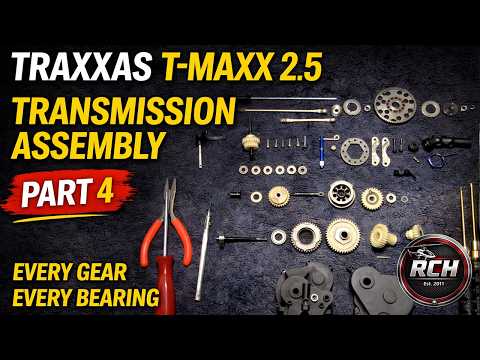 Traxxas T-Maxx 2.5 – Part 4: Transmission Assembly and Setup