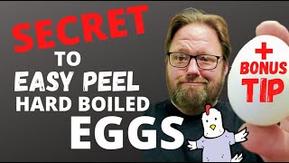 Perfect Hard Boiled Eggs (easy to peel)