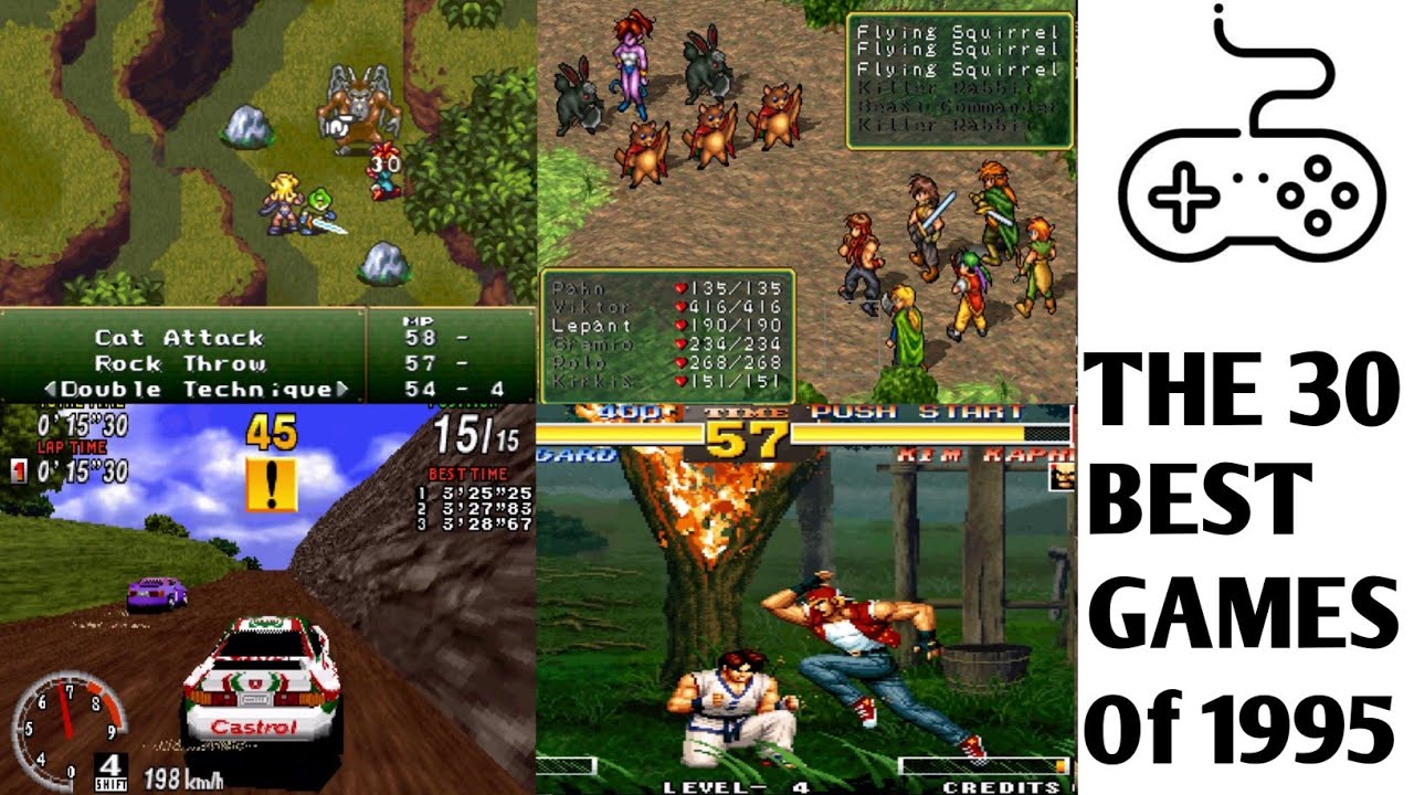 The 30 Best Video Games of 1995 [Ranked]