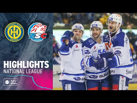 Davos vs. ZSC Lions 1:5 – Highlights National League
