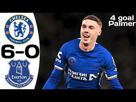 Chelsea 6 - 0 Everton | All Goals & Extended Highlights