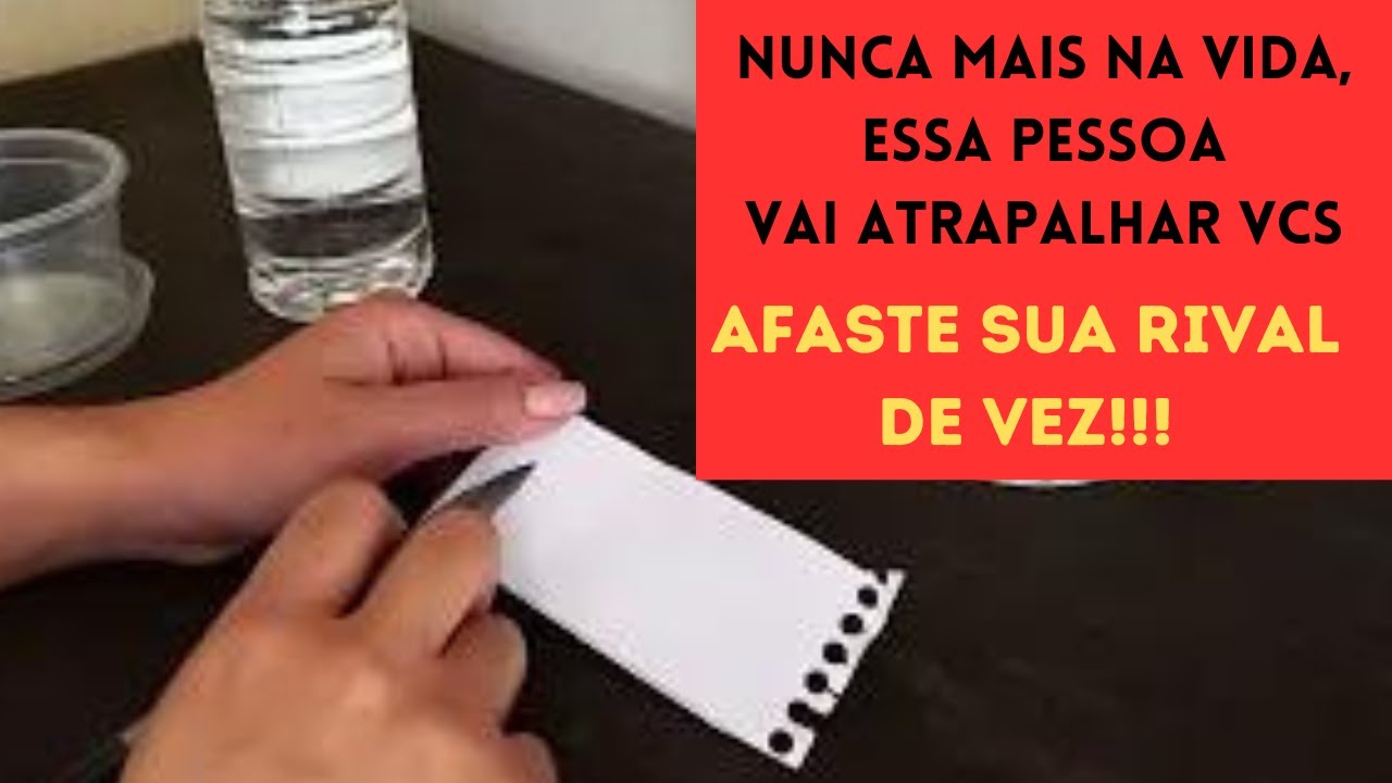 #simpatia FORTE  p/ AFASTAR RIVAL,CUIDADO(eles irão tomar nojo)Vão separar de uma vez por todas