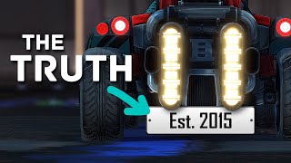 The truth about that "Est. 2015" title in "Rocket League" …