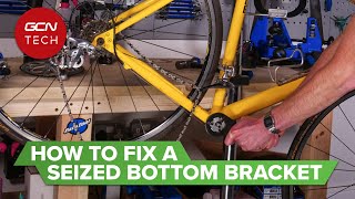 How To Remove A Stuck Bottom Bracket From Your Bike | GCN Tech Monday Maintenance