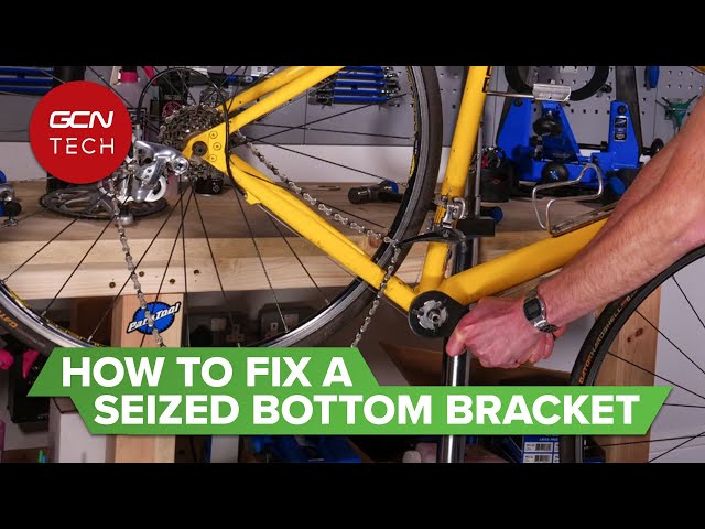 removing a stuck bottom bracket