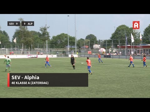 Samenvatting SEV - Alphia (zaterdag 26 mei)