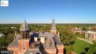 Aerialworks - Beautiful Drone Shot of DePauw University